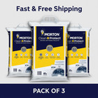 Morton Salt Clean And Protect Water Softener Salt Pellets  40 Lb  Bag  3 Pack  
