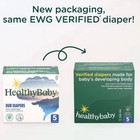 Healthybaby Organic Cotton Enhanced Chlorine Free Disposable Diaper 44ct Size 5