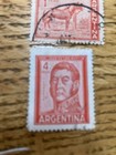 Lot Of 5 Old Republics Argentina Stamps 