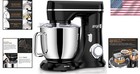 Effortless 5-quart Electric Kitchen Mixer With Tilt-head And Anti-slip Design