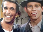 Henry Winkler Signed Autographed 8 5x11 Photo Coa Auto