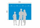 Kids Bedroom Wallpaper 252 Cm X 182 Cm  99  X 72   Harry Potter Castle Blue Nigh