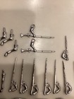 25 Vintage Recast Lead Britains Toy Soldier Arms With Rifles  Tails And Legs