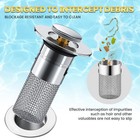 Bathroom Sink Stopper Hair Catcher Bathroom Pop Up Sink Strainer Drain Filter Us