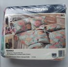 Vtg Dreamstyles By Bibb 4 Piece Full Sheet Set No-iron Precale Mariko 90 s