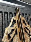 Stunning Pair Large Cast Victorian Age Shelf Brackets 18    X 16    X 1 5    Wow     
