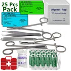 Surgical Suture Trauma Kit   First Aid Supplies Medical   Travel Trauma Pack-25p