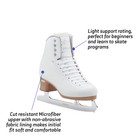 Jackson Evo Womens girls Figure Ice Skates - Womens Size - 5  Width - W