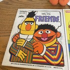 Vintage Lot 2 Playskool Wooden Puzzles Sesame Street   Big Bird Playskool Plush