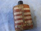 Rare Vintage Fire Water Flask Indian Native American Drinking Gauge Cool 