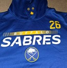 Rasmus Dahlin Buffalo Sabres Player Game Worn Fanatics Authentic Pro Hoodie