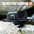 4k Ultra Hd Action Camera  170   Wide Angle  Wifi  Ip68   Accessories Included 