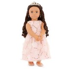 Our Generation Anissa 18  Special Event Doll With Tiara   Floral Gown