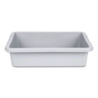 Rubbermaid Commercial 3349gra 20  X 15  X 5  Bus utility Tote - Gry New