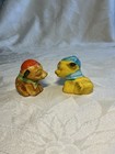 Vintage 1950s Anthropomorphic Dog Salt   Pepper Shakers Japan Kitsch Excellent 