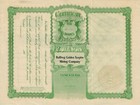 Nevada 1906 Bullfrog Golden Sceptre Mining Company Stock Certificate 