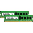 A-tech 32gb 2x 16gb 2rx8 Pc4-25600r Ddr4 3200mhz Ecc Reg Rdimm Server Memory Ram