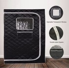 Smartmak Full Size Steam Sauna Tent  Portable Whole Body Home Spa Room New