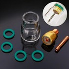 Tig Welding Torch 3 32 Gas Lens  12 Pyrex Cup 2 4mm Collet Kit For Wp-17 18 26