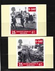Great Britain-d-day Landings -set Of 5-official Postcards World War Ii -1994