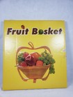 Folding Collapsible Wooden Basket Apple Shaped Bowl Decor Vintage New Old Stock
