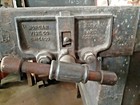 Antique Industrial Woodworker Bench Factory Usa Work Table Architectural Design 