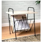 Crosley Wiltshire Record Player Stand  Vinyl Storage  Modern Media Console