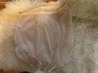 Vanity Fair 80   s Champagne Sheer Diaphanique Nylon Lingerie Sz 5 Nos