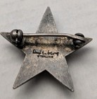 Ww2 Us Army Sterling General s Star - Luxenberg - Full Size Pin Back