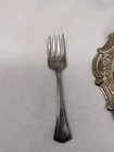 Silver Plated Baby Spoon Fork Set Vintage Wm  A  Rogers  Milford 