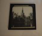 Antique Magic Lantern Slide Holy Trinity Church C1890 Photo Stratford-upon-avon