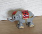 Vtg 1950s Marx Plastic Elephant Circus Ramp Walker Hong Kong Read
