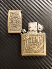 Vintage Army Lighter  Windproof