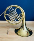 Yamaha Yhr-322 Bb Single French Horn Used With Hard Case Mouthpiece