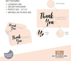 120 Thank You For Supporting My Small Business Cards  Gold Foil Business Card Si