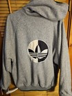 Vintage 80s 90s Adidas Trefoil Reversible Jacket Three Stripes Fleece Green Xl