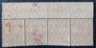 Germany  Deutsches Reich  1916  Strip With Top Margin  Mnh  Xf  Lot In Germany