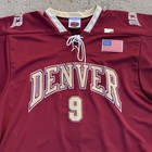 Vtg K1 Sportswear Denver University Pioneers Sz L Red Maroon Hockey Jersey  9