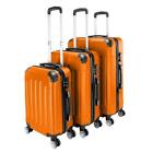 Durable 3pcs Luggage Set Abs Trolley Spinner 20  24  28  Suitcase Hard Shell