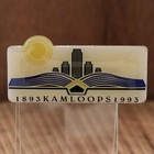 Kamloops  British Columbia City Centennial Vtg Lapel Pin 1893-1993 100 Years New