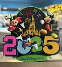 2025 Disney Parks Walt Disney World Dated Year Mickey Minnie Donald Magnet
