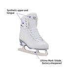 Softskate Womens girls Figure Ice Skates - 7 Women s