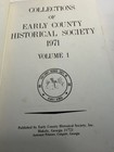 Collections Of Early County   Georgia   Historical Society 1971 Vol 1 Nice Hc  