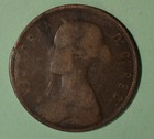 Newfoundland 1873  -- Large Cent - Inv  A-31