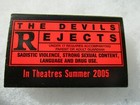 The Devils Rejects 2005 Promotional Promo Movie Matches Match Pack Rob Zombie