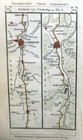 Lancashire Manchester Cambridge Ely  By Paterson C1785 Genuine Antique Map