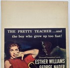 1956 Window Card Movie Poster The Unguarded Moment Esther Williams