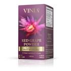 Vinia Red Grape Powder Rapid Absorption Piceid Resveratrol 60 Capsules Exp 01 27