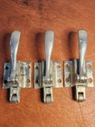 Vintage Refrigerator Lot Of 3 Latch s And Hinges Harware Ice Box 