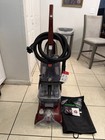 Hoover Power Scrub Upright Corded Carpet Cleaner Red Gray W  Accessories